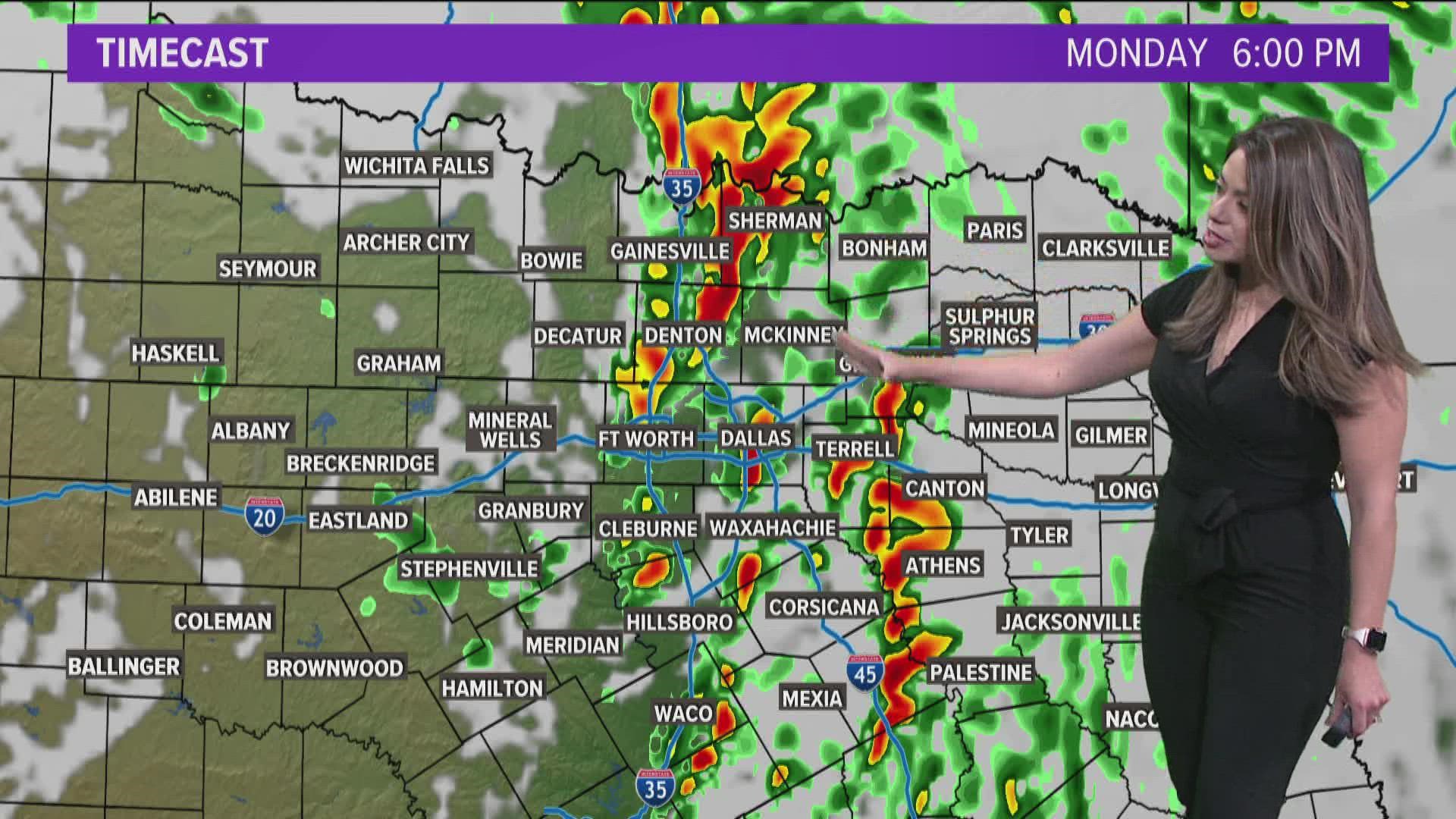 Thunderstorms are likely today across all of North Texas. Here's what to expect.