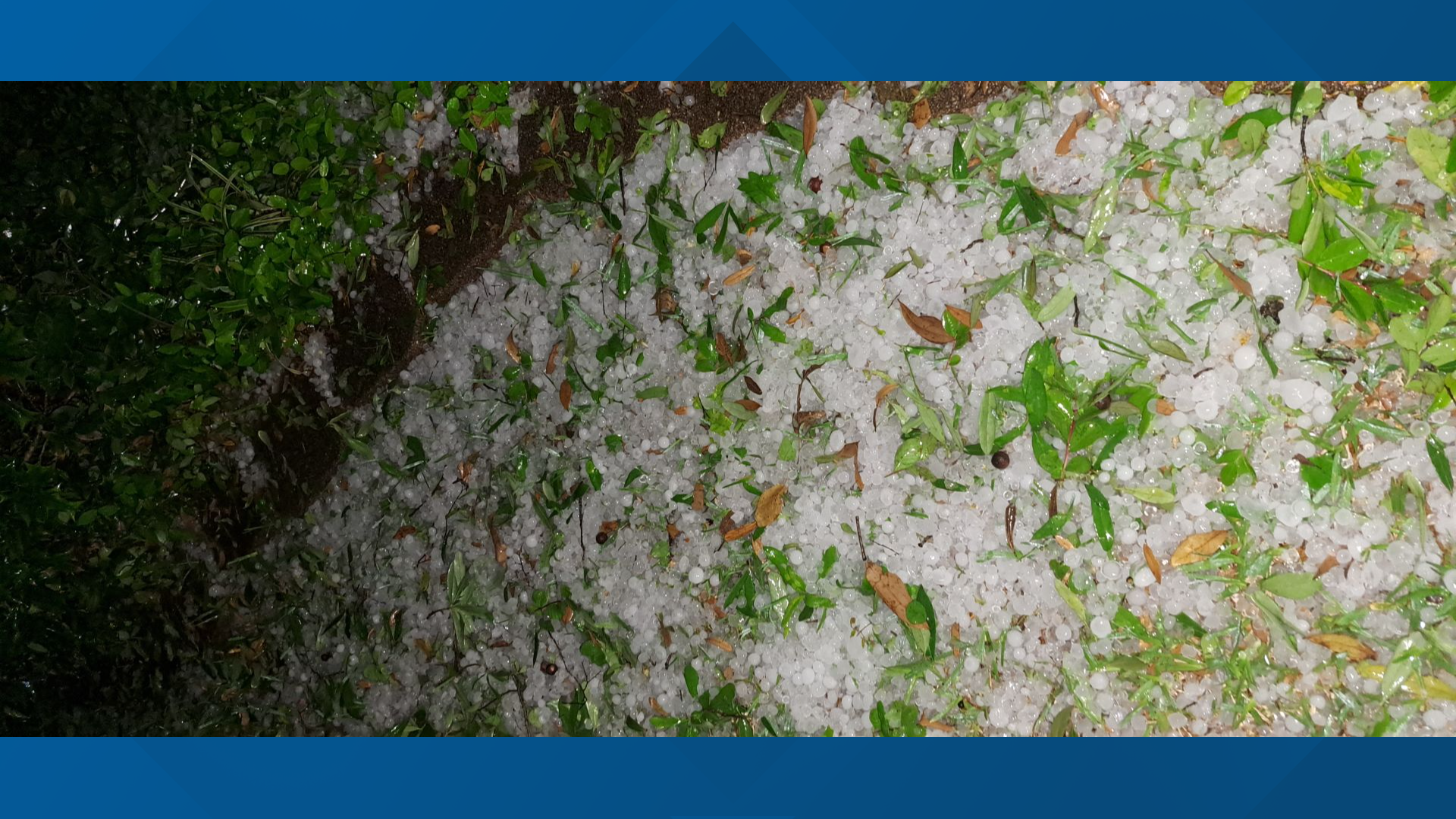 PHOTOS: Severe storms dump hail across North Texas hours after total ...