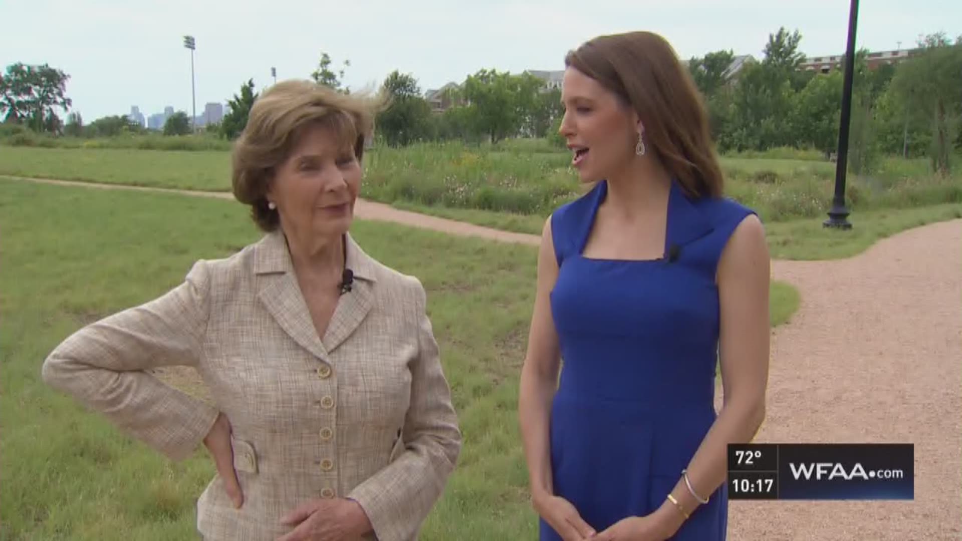 Video Laura Bush Talks With Shelly Slater About Her New Book Wfaa Com