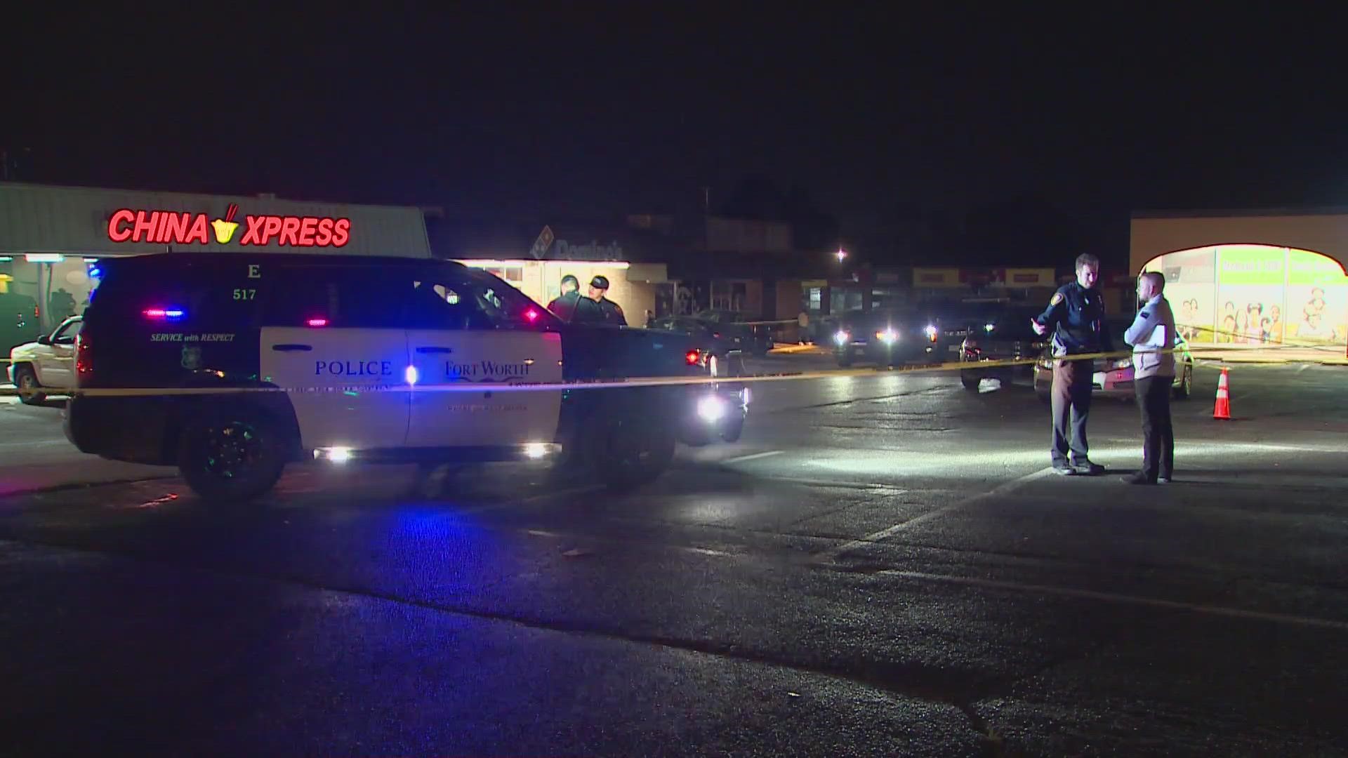 Police say the victim was alert enough to talk to officers after he was shot in the chest Monday night.