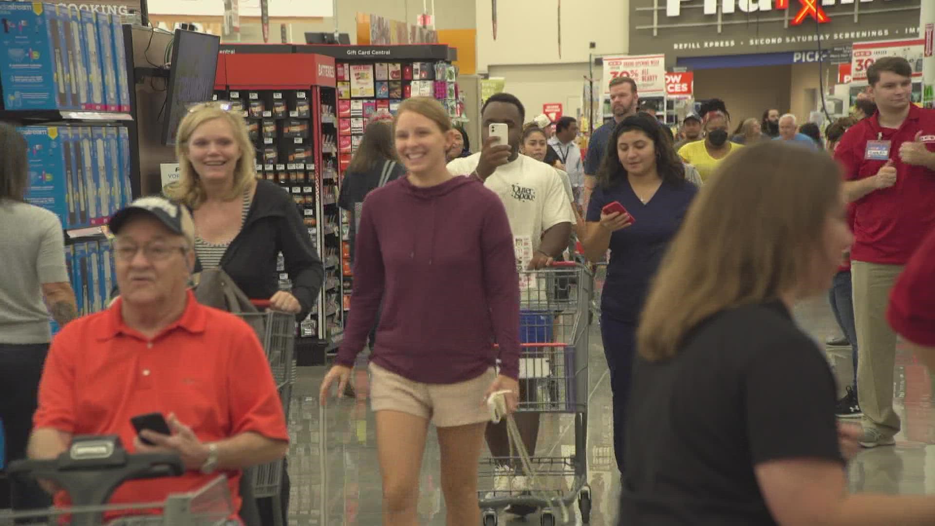 Take a sneak peek at the new H-E-B in Frisco before Wednesday's opening