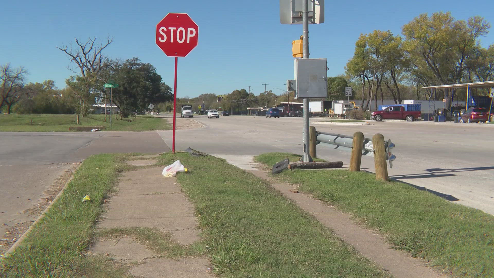 Witnesses say the child's mother was driving a friend's car when they were shot.