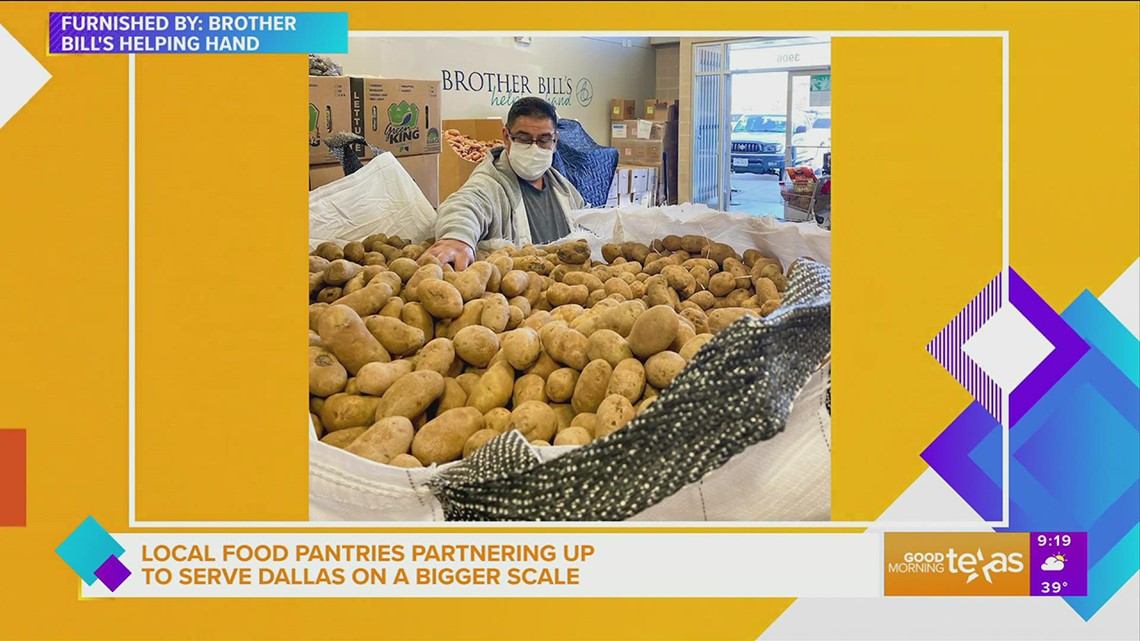 Local Food Pantries Partnering Up to serve Dallas on a Bigger Scale