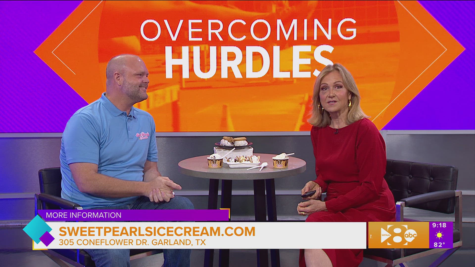 Will Gibson, Owner of Sweet Pearl's Ice Cream shares how he overcame a tragic accident and what led him to open his ice cream shop.