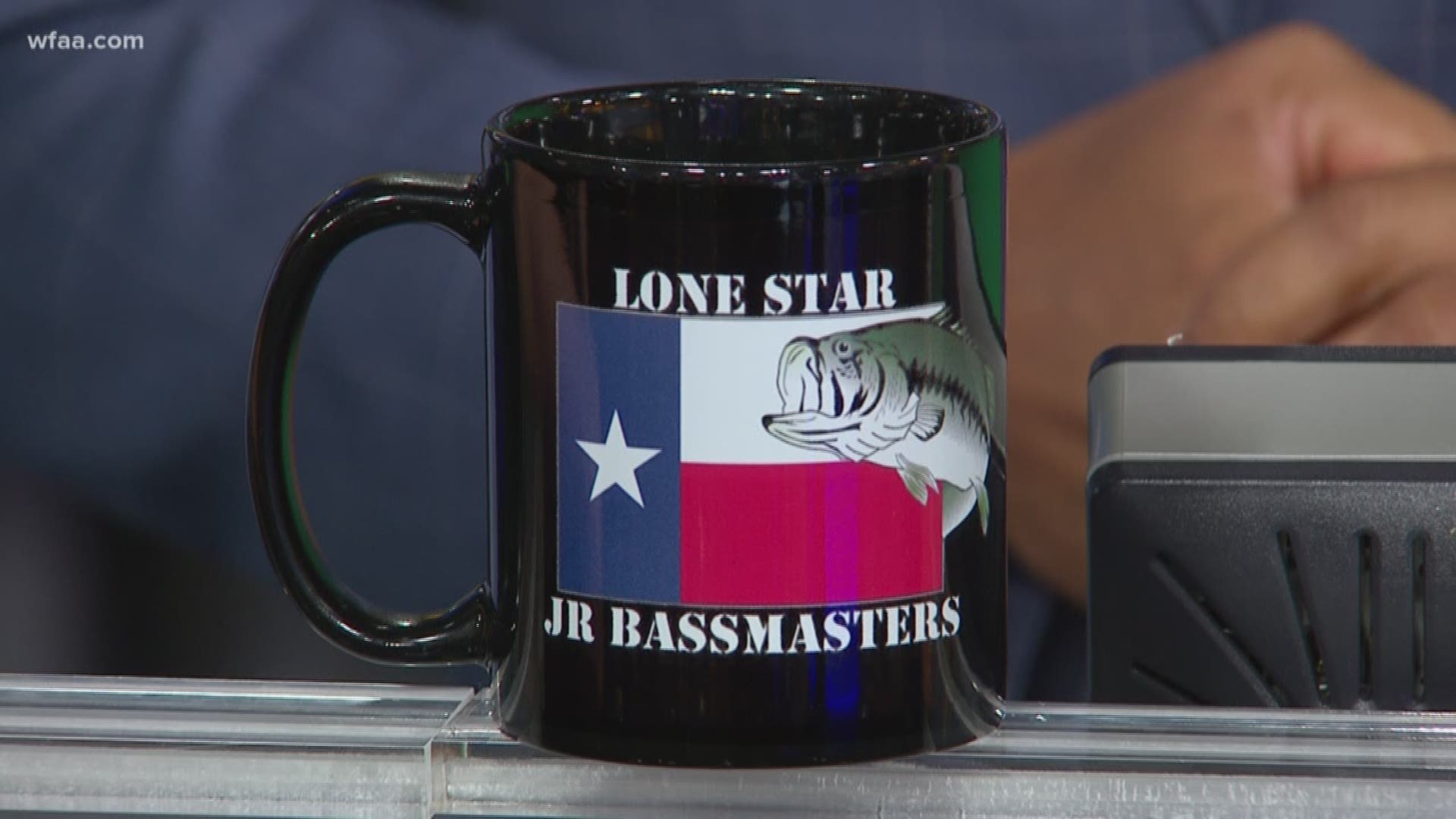 What's up with Greg's cup? Lone Star Junior Bassmasters