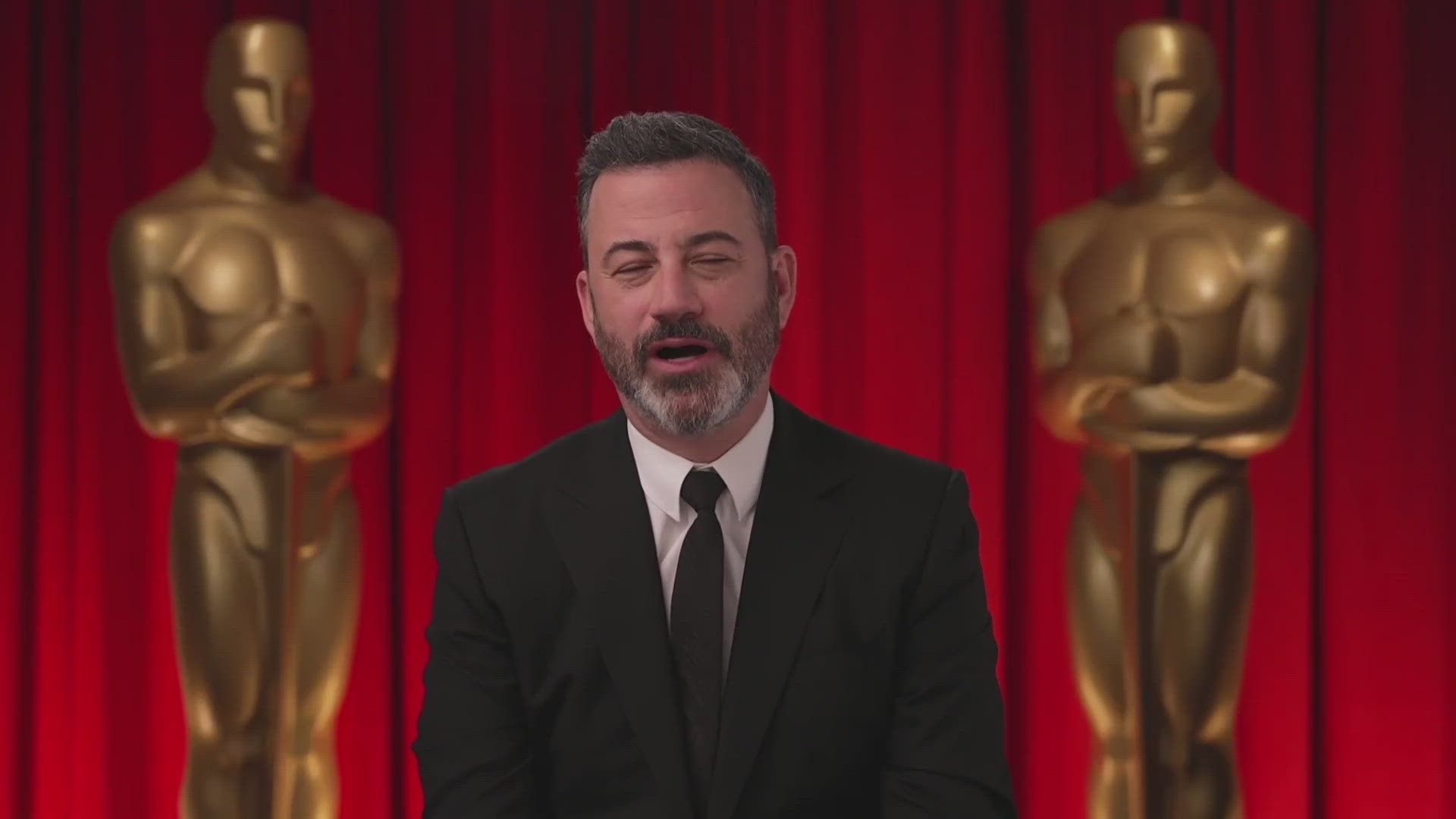 Jimmy Kimmel spoke with WFAA's Teresa Woodard about returning as host of the Oscars.