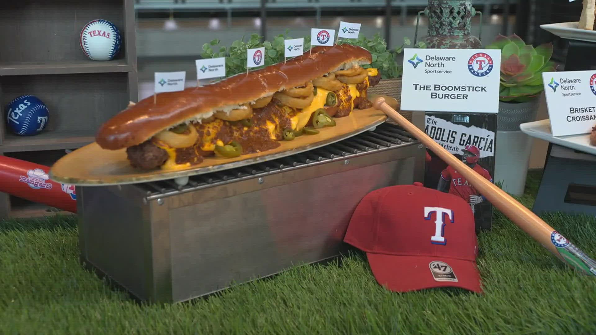 The Texas Rangers Opening Day is Thursday. And that means a new lineup of, um, interesting food items.