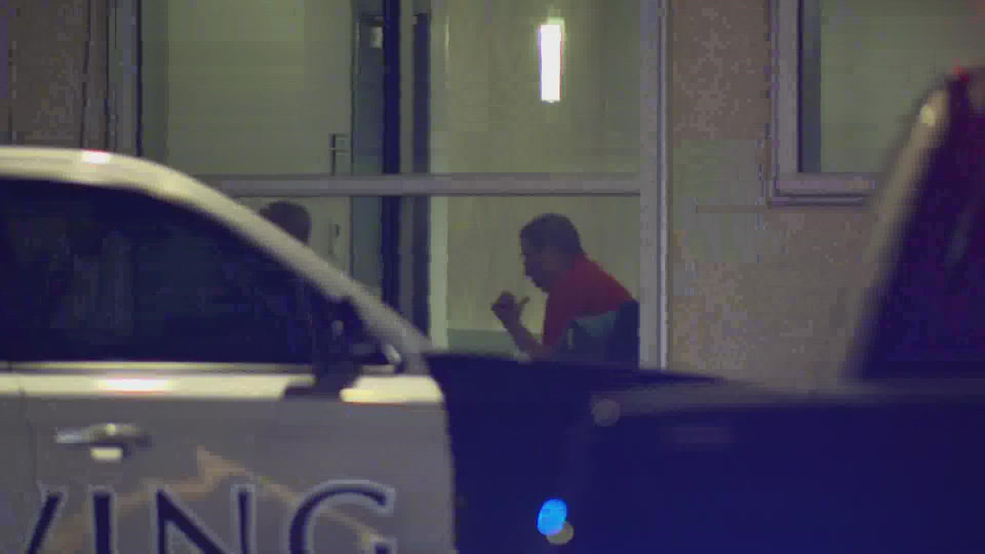 During a press conference Wednesday evening, Irving Police said the person was a patient in the emergency room at the hospital and had a handgun.