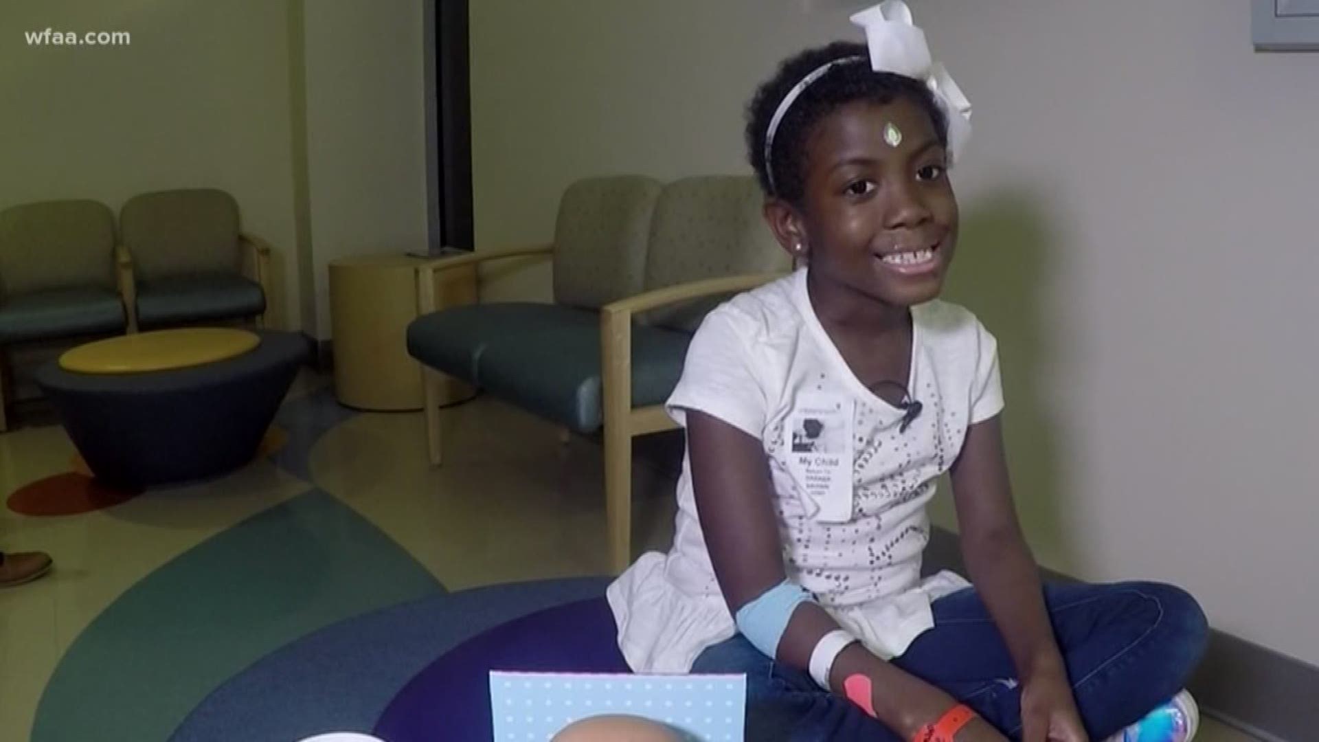 Kylah was diagnosed with a rare blood disorder when she was just two. Her grandma says Kylah has spent every year of her life in and out of the hospital.