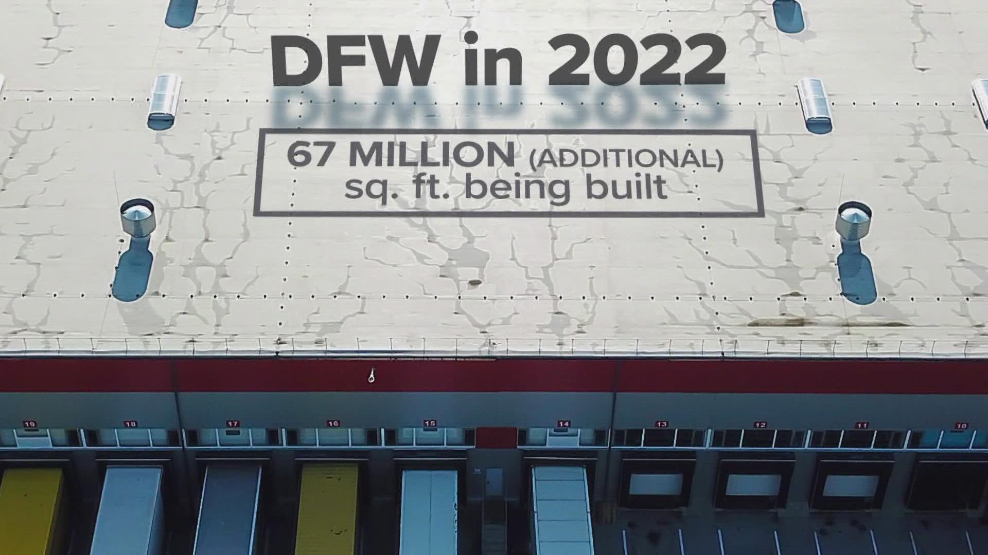 Dallas-Fort Worth is becoming the capital of behemoth buildings.