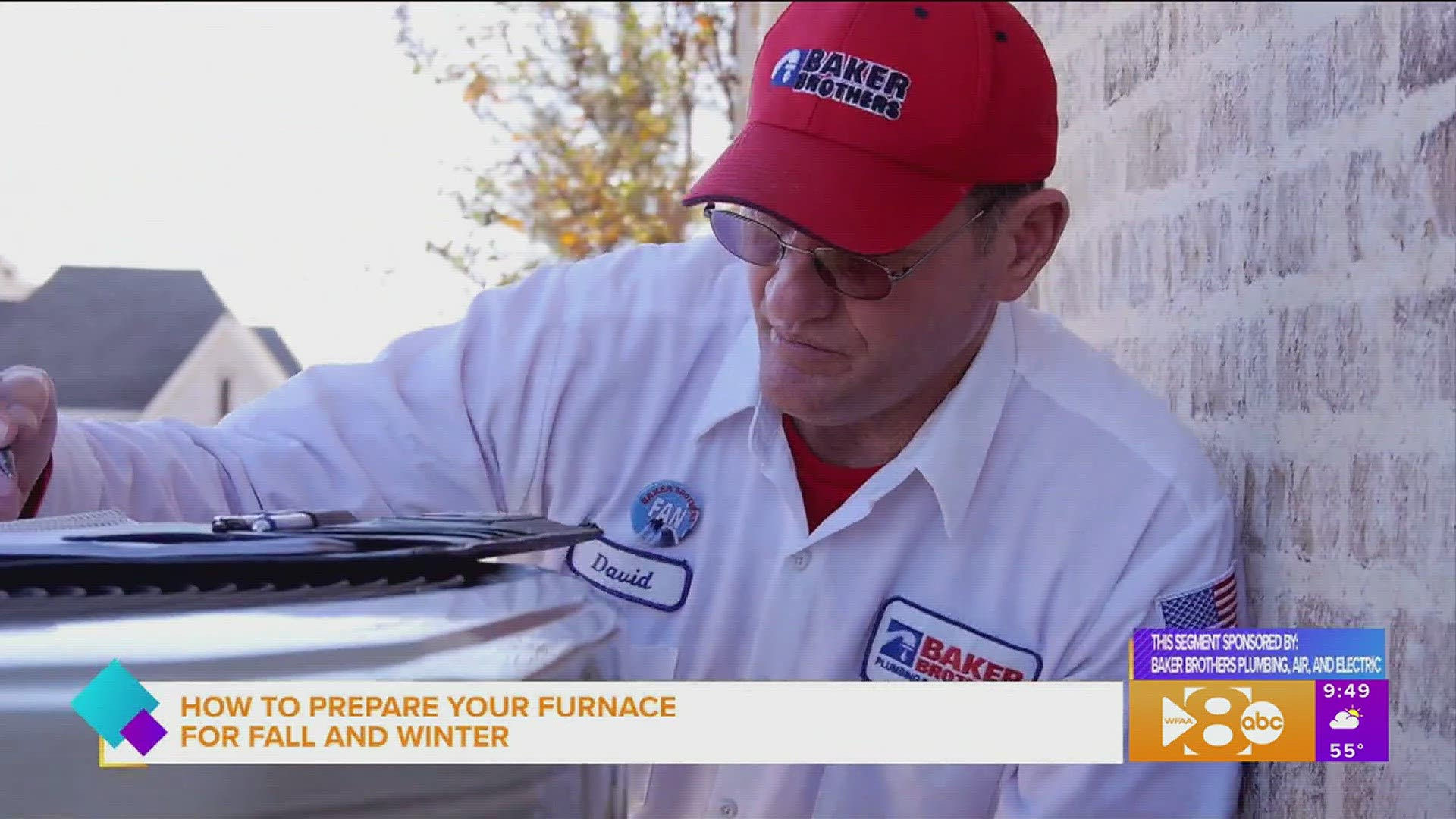 This segment is sponsored by Baker Brothers Plumbing, Air and Electric. Call 214.324.8811 or go to bakerbrothersplumbing.com for more information.
