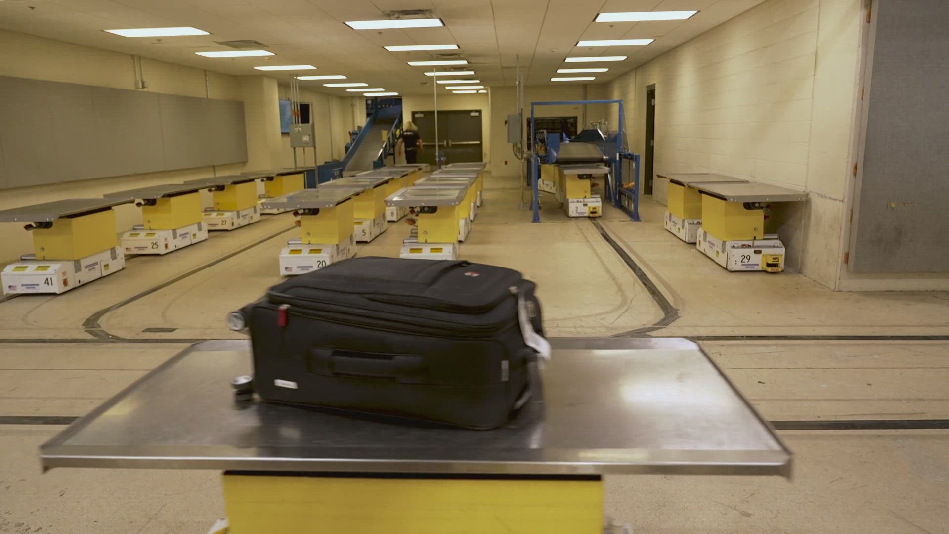 On an average day, the TSA said it scans from 10,000 to 15,000 checked bags