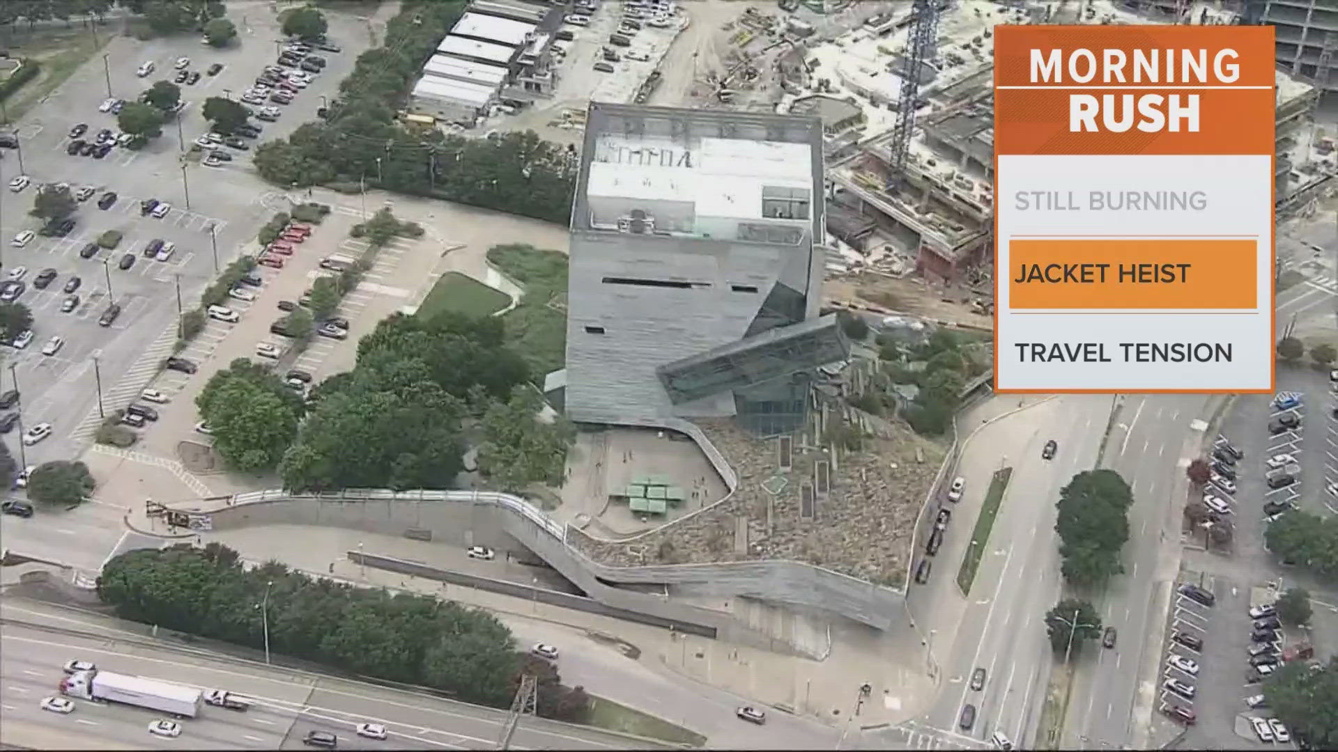 Some repairs are needed at the Perot Museum of Nature and Science after officials said the building suffered "minor damage" during a break-in.