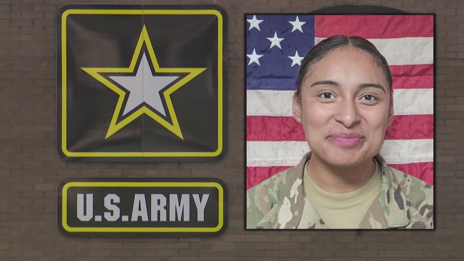 The soldier, 23-year-old Katia Duenas-Aguilar of Mesquite was found murdered inside a home near the Kentucky-Tennessee border.