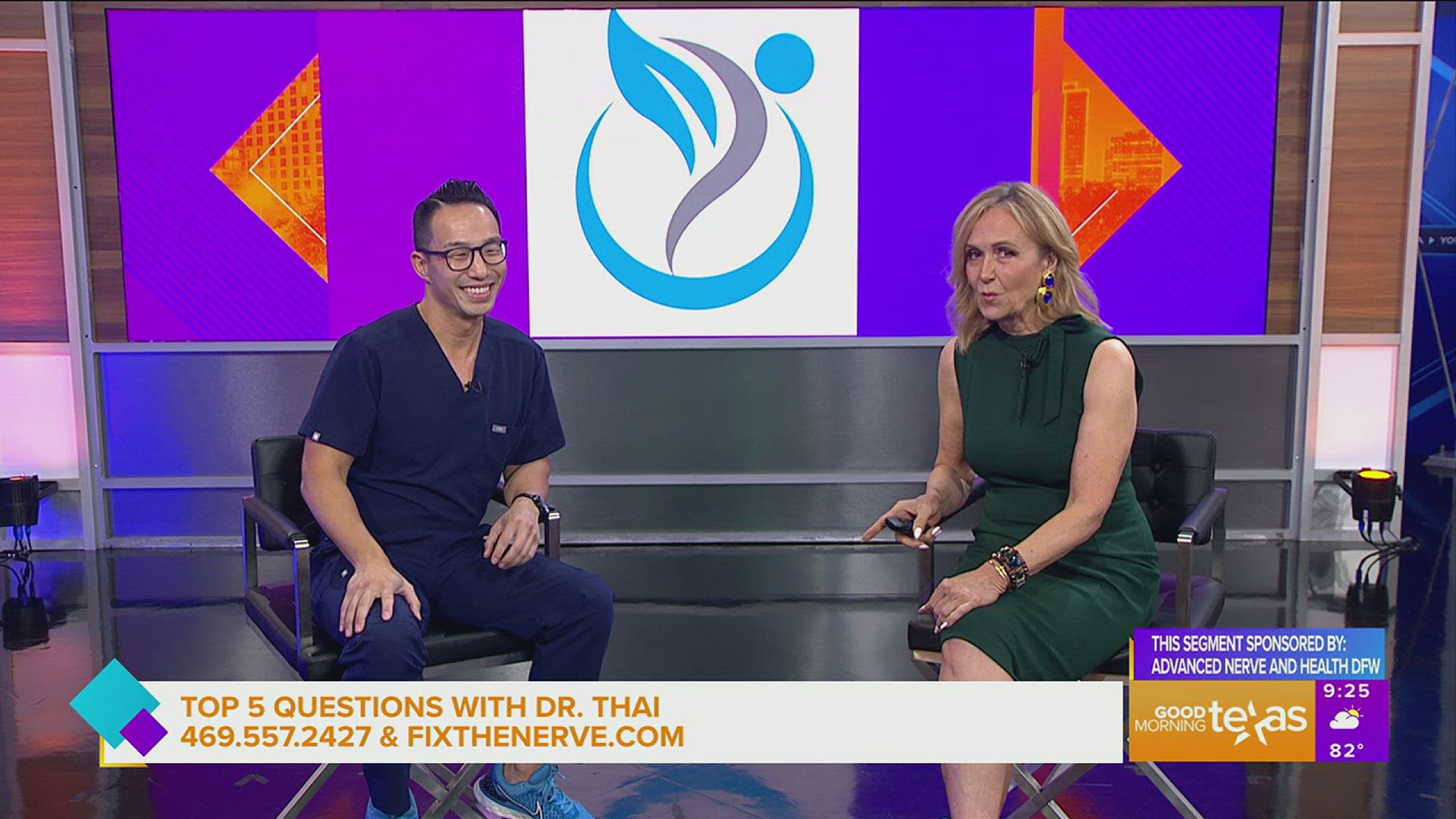 Answers to Peripheral Neuropathy Questions. This segment is sponsored by Advanced Nerve & Health DFW. Call 469 557 2427 or go to fixthenerve.com for info.