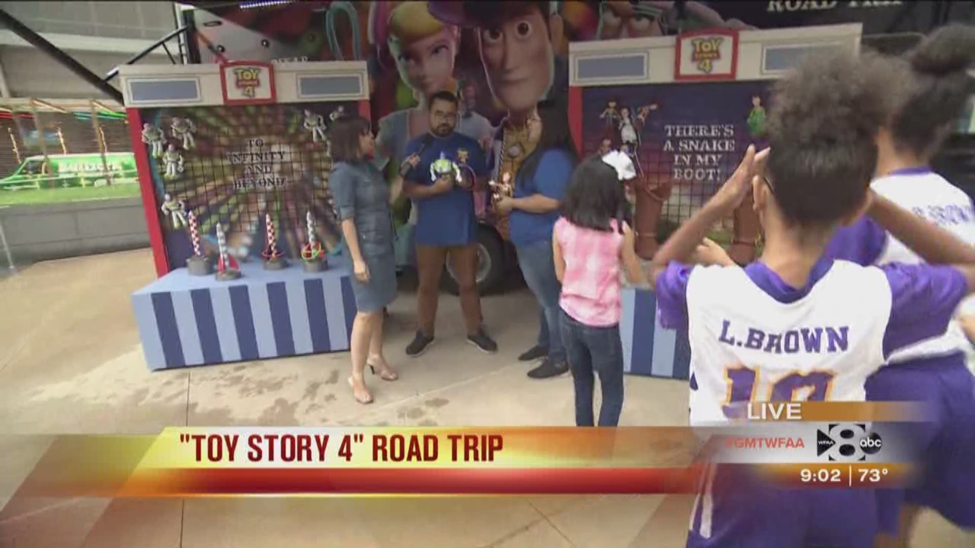 Check out the "Toy Story 4" Summer Road Trip tomorrow at Cinemark West Plano from 10 a.m. to 2 p.m.