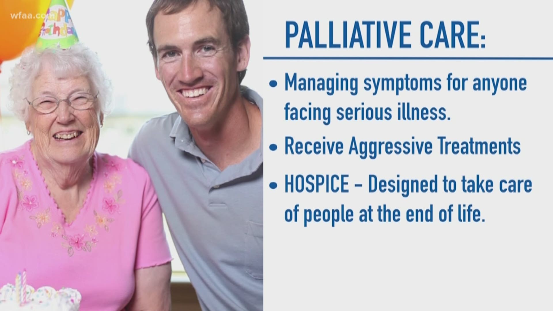 Aging well: Palliative care vs. Hospice
