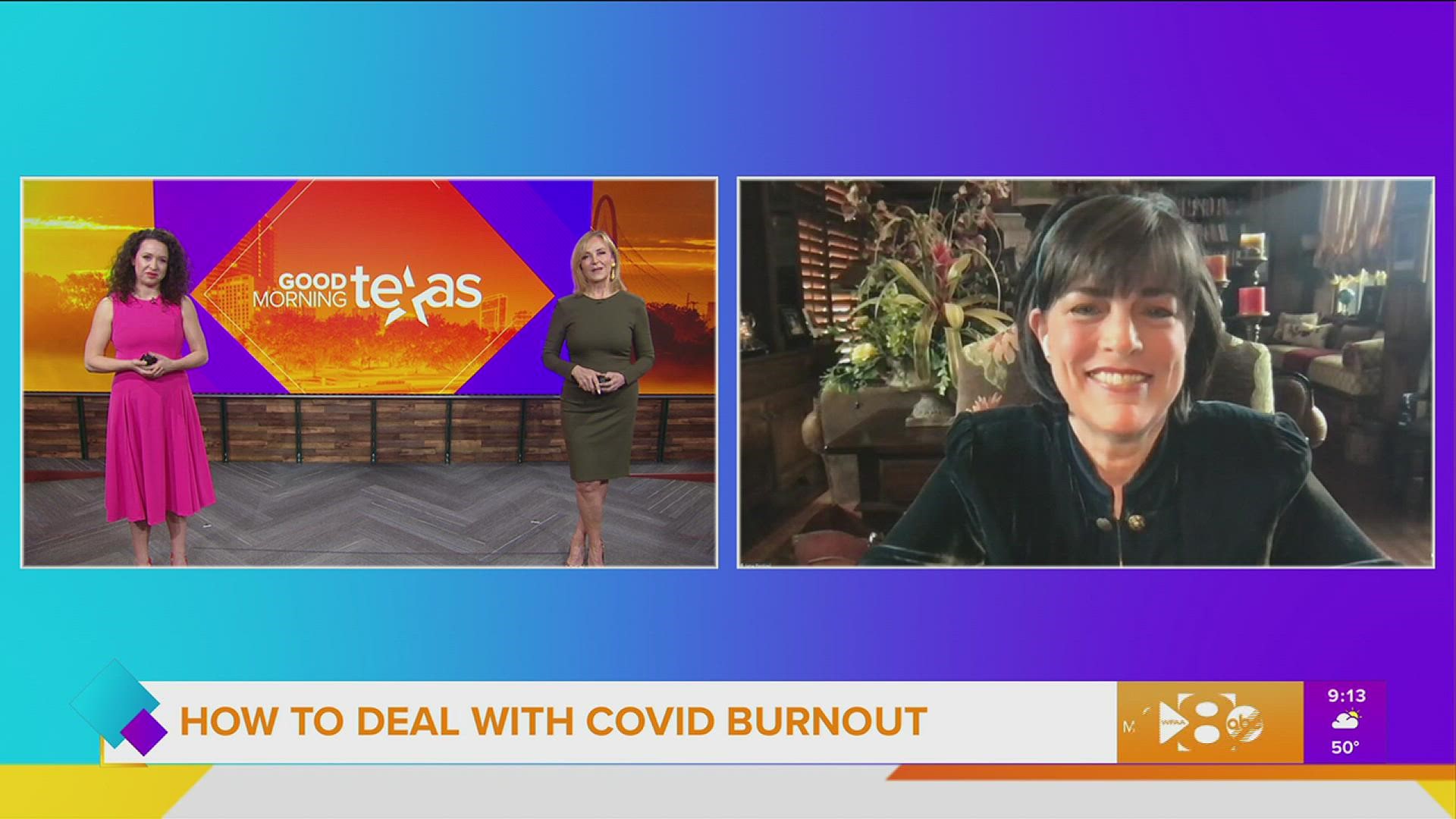 Psychologist and spiritual leader Dr. Jana Rentzel offers 5 tips to deal with Covid-19 burnout