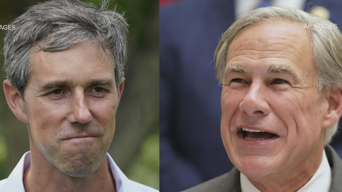 Gov. Greg Abbott and Beto O'Rourke squaring off in lone debate
