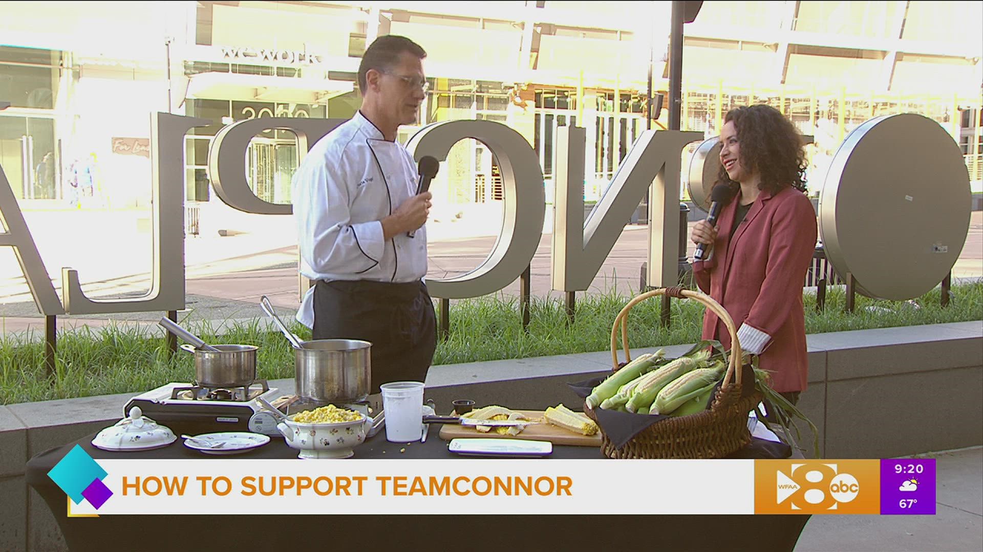 Chef Chris Vogeli shares how we can support TeamConnor