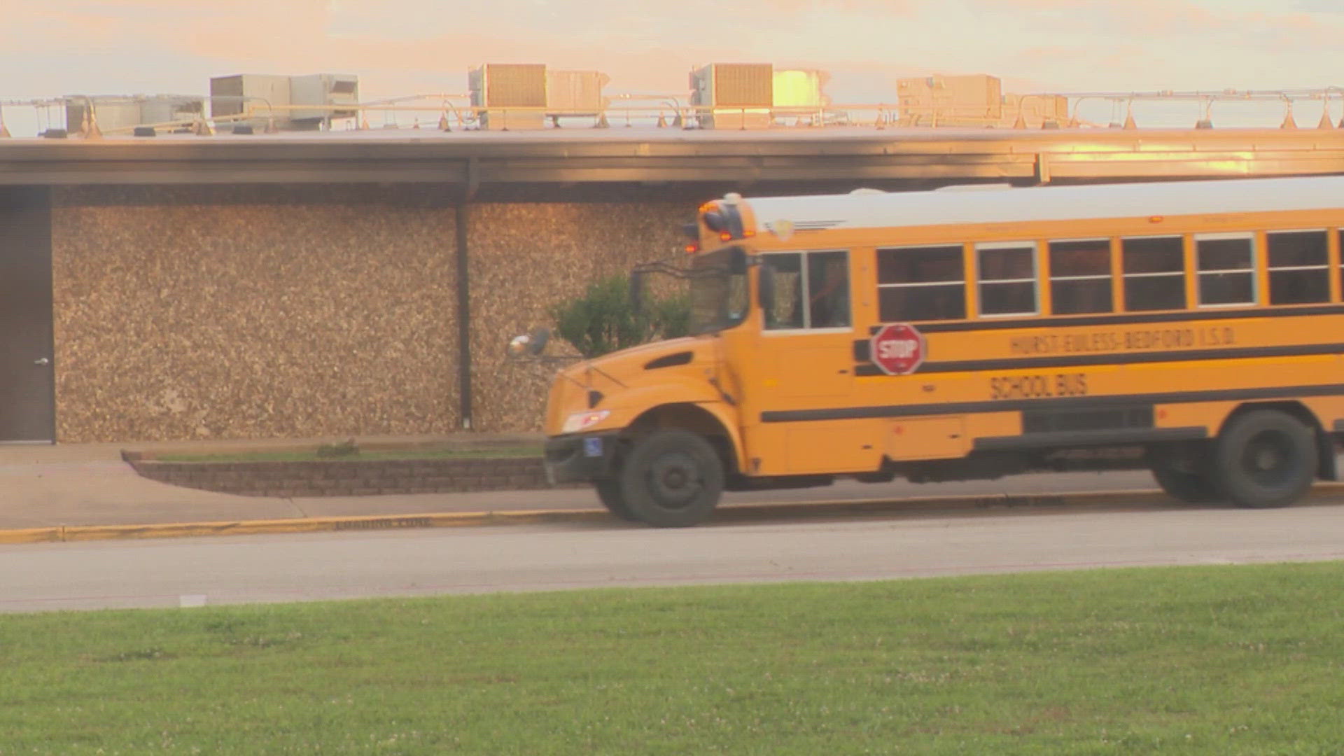 Parents can expect increased security at Hurst Hills Elementary in North Texas on Monday, officials said. 