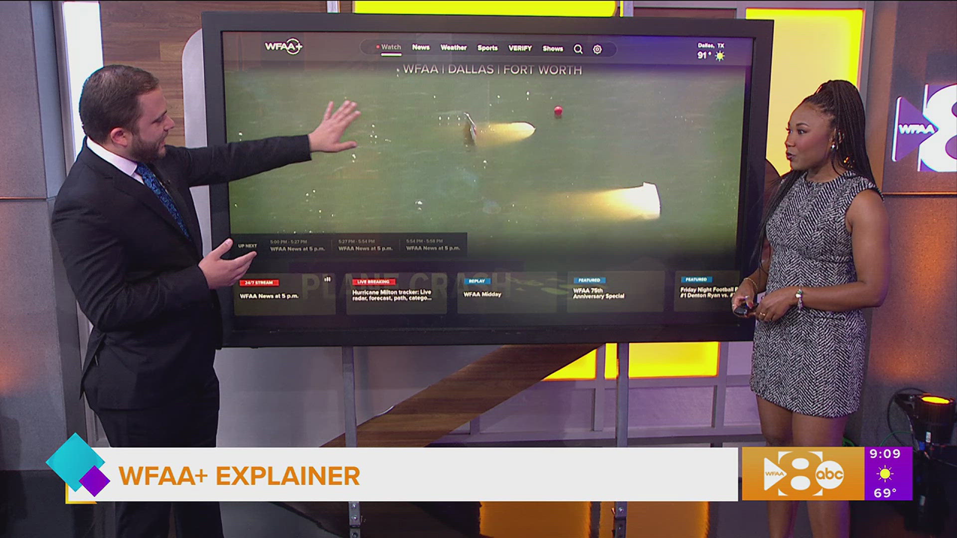 The new WFAA+ app offers WFAA content 24/7, both live and on demand.