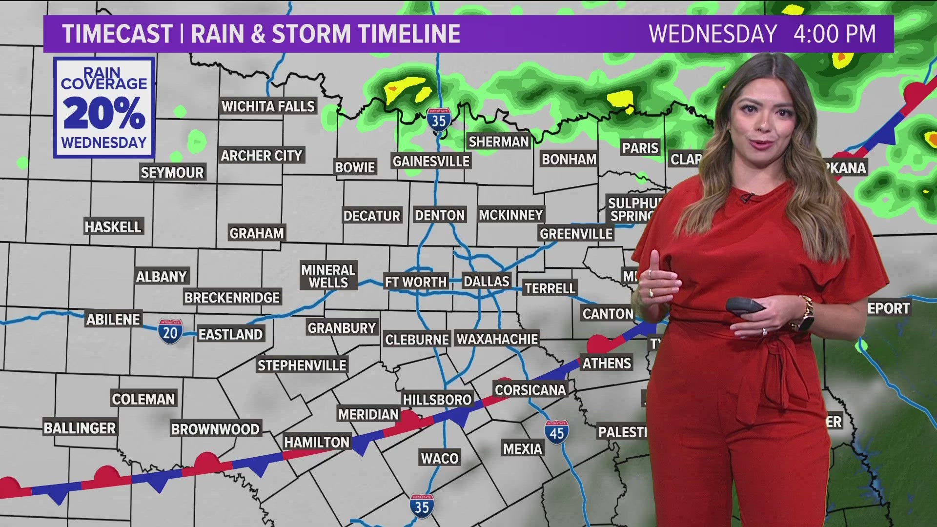 DFW Weather: Rain Chances Continues As Temps Go Up And Down The Rest Of ...