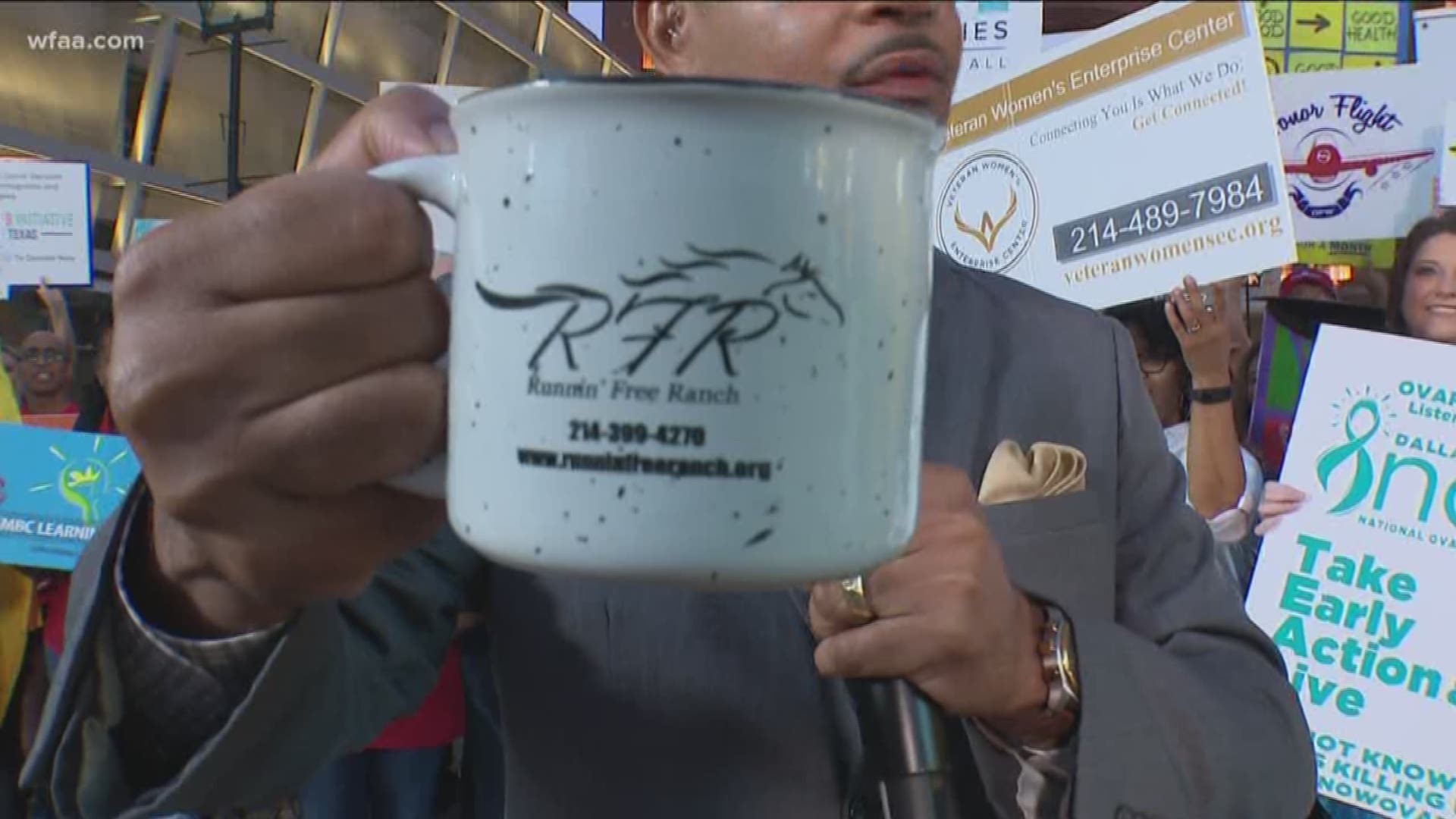 Each day leading up to North Texas Giving Day, Greg Fields is featuring a mug from a different charity.