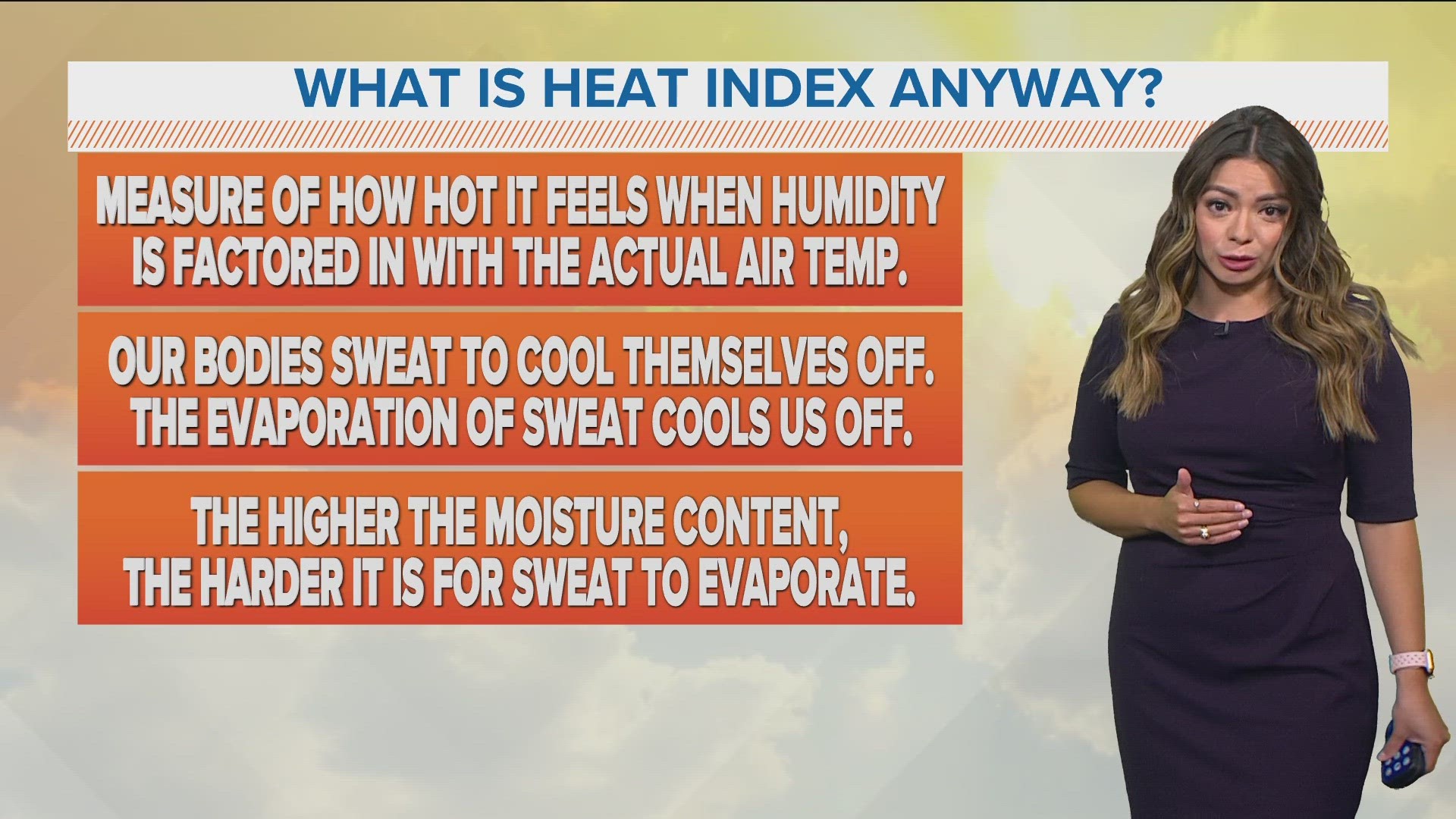 Heat index: Why humidity makes it feel hotter than the actual air