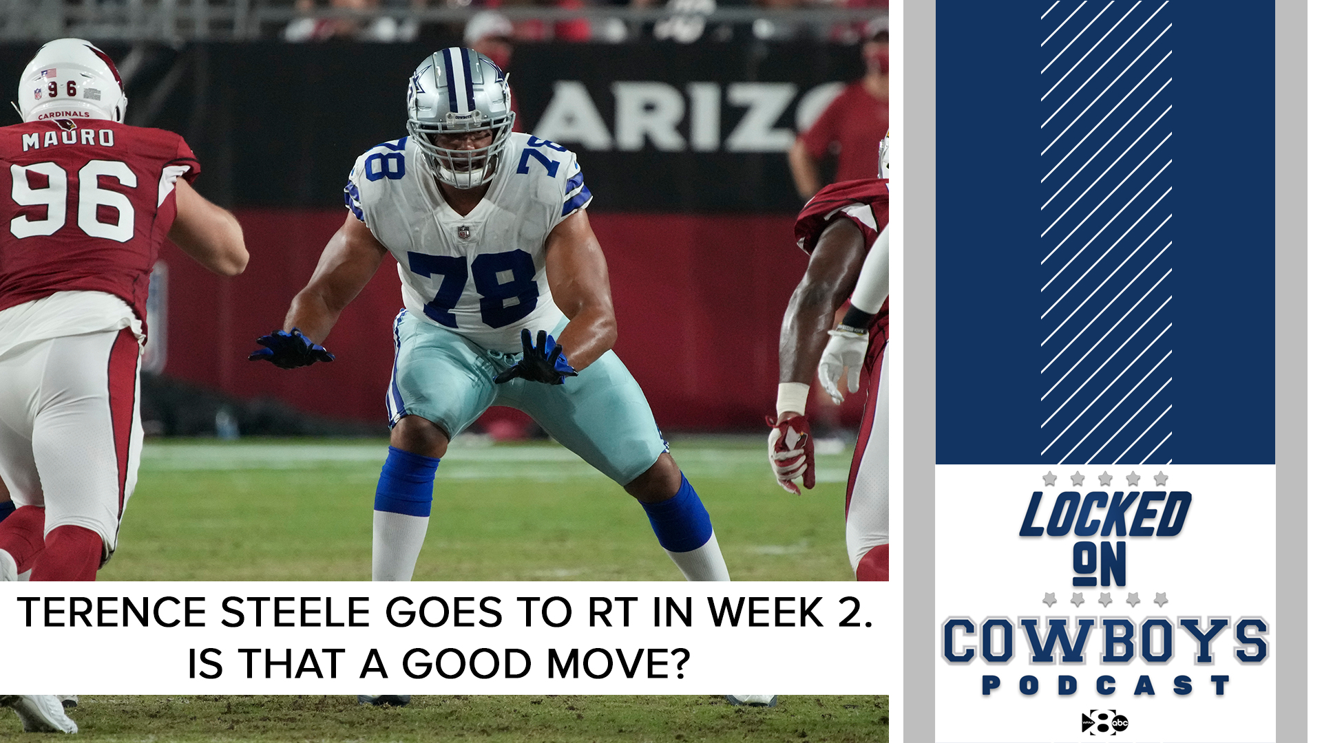 Jerry Jones announced that Terence Steele will will be the team's starting right tackle in Week 2. Is that a good move? @Marcus_Mosher and @McCool discuss.