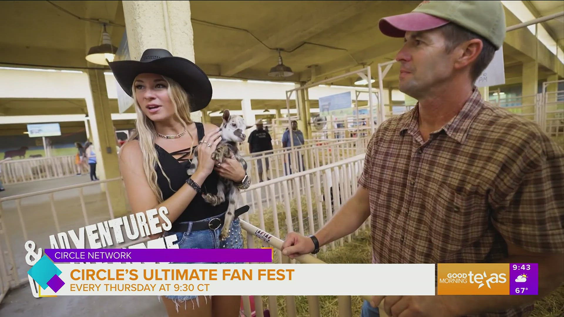 Texas native and Country Star Julia Cole joined us to talk about her new show “Circle Ultimate Fan Fest” where she visits festivals throughout the country.