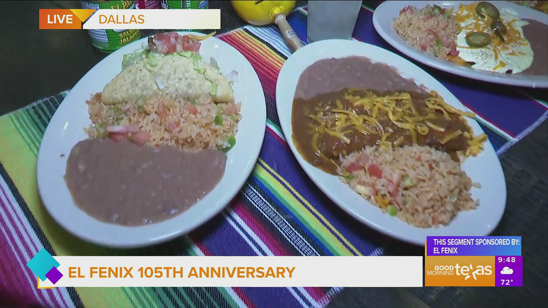 We find out what El Fenix has planned for their 105th anniversary. This segment is sponsored by El Fenix. Go to elfenix.com for more information.