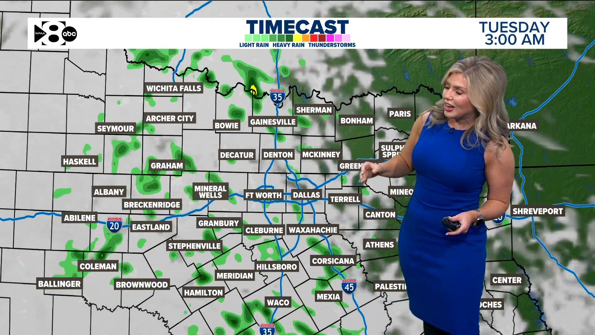 DFW Weather: Rain chances return tonight for parts of North Texas ...