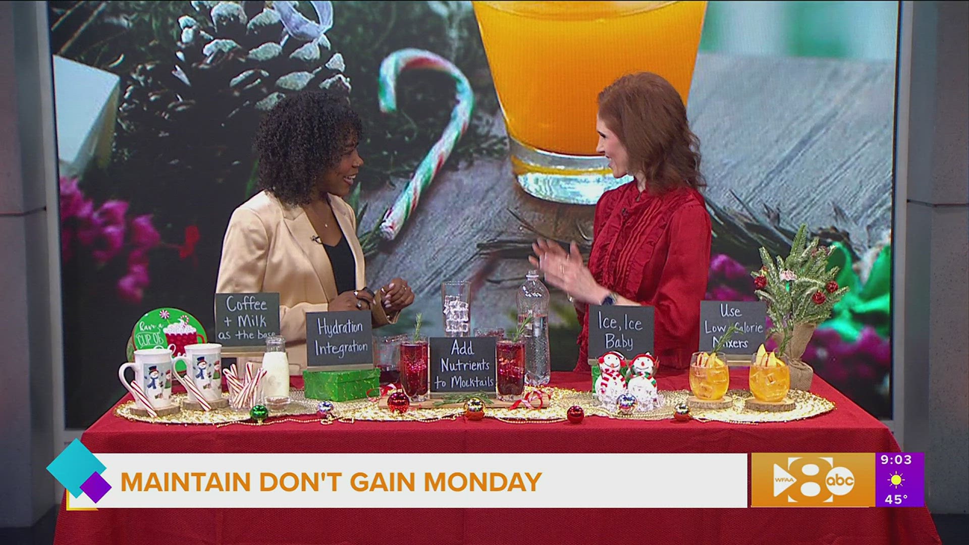 Registered dietician Amy Goodson offers tips on how to reduce the sugar and calories in festive holiday drive and add nutrients