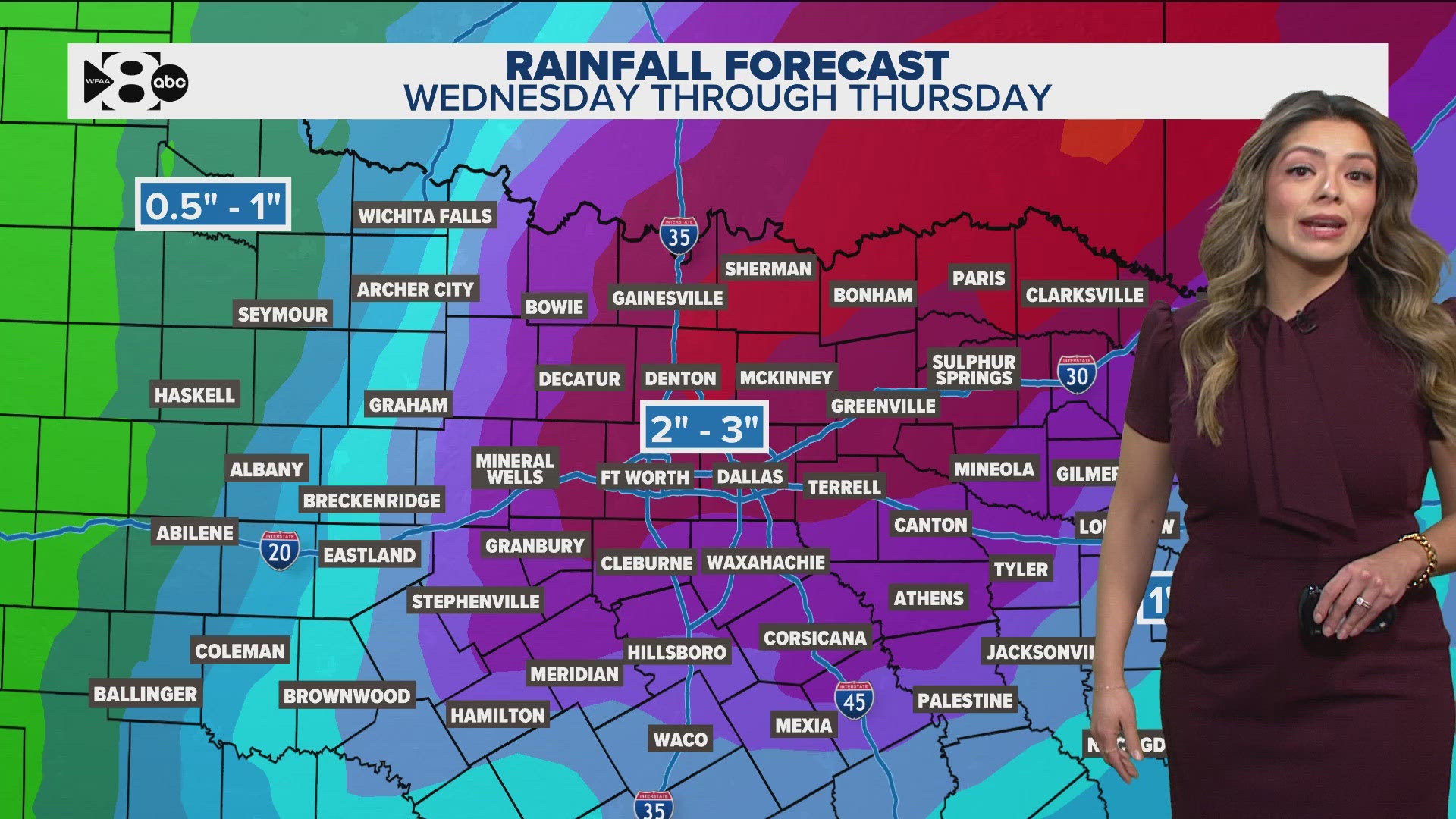 DFW Weather: Rain and storm chances in forecast for North Texas | wfaa.com