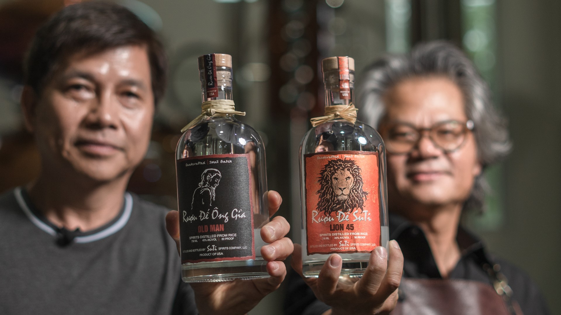 When Suy and Tien couldn't find rượu đế in the US, they decided to make it themselves. Their traditional Vietnamese rice liquor can only be bought at SuTi.