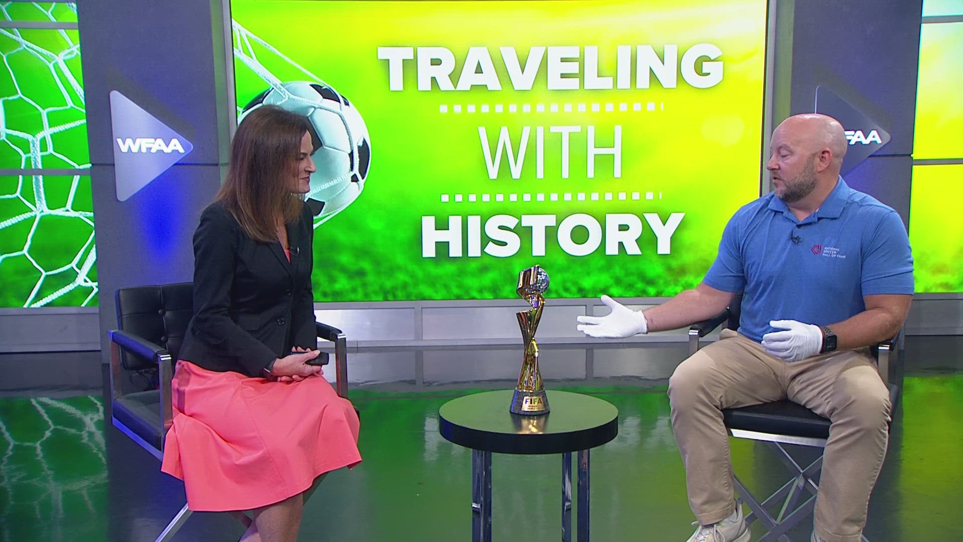 National Soccer Hall of Fame Executive Director Djorn Buchholz talks about the tour process.