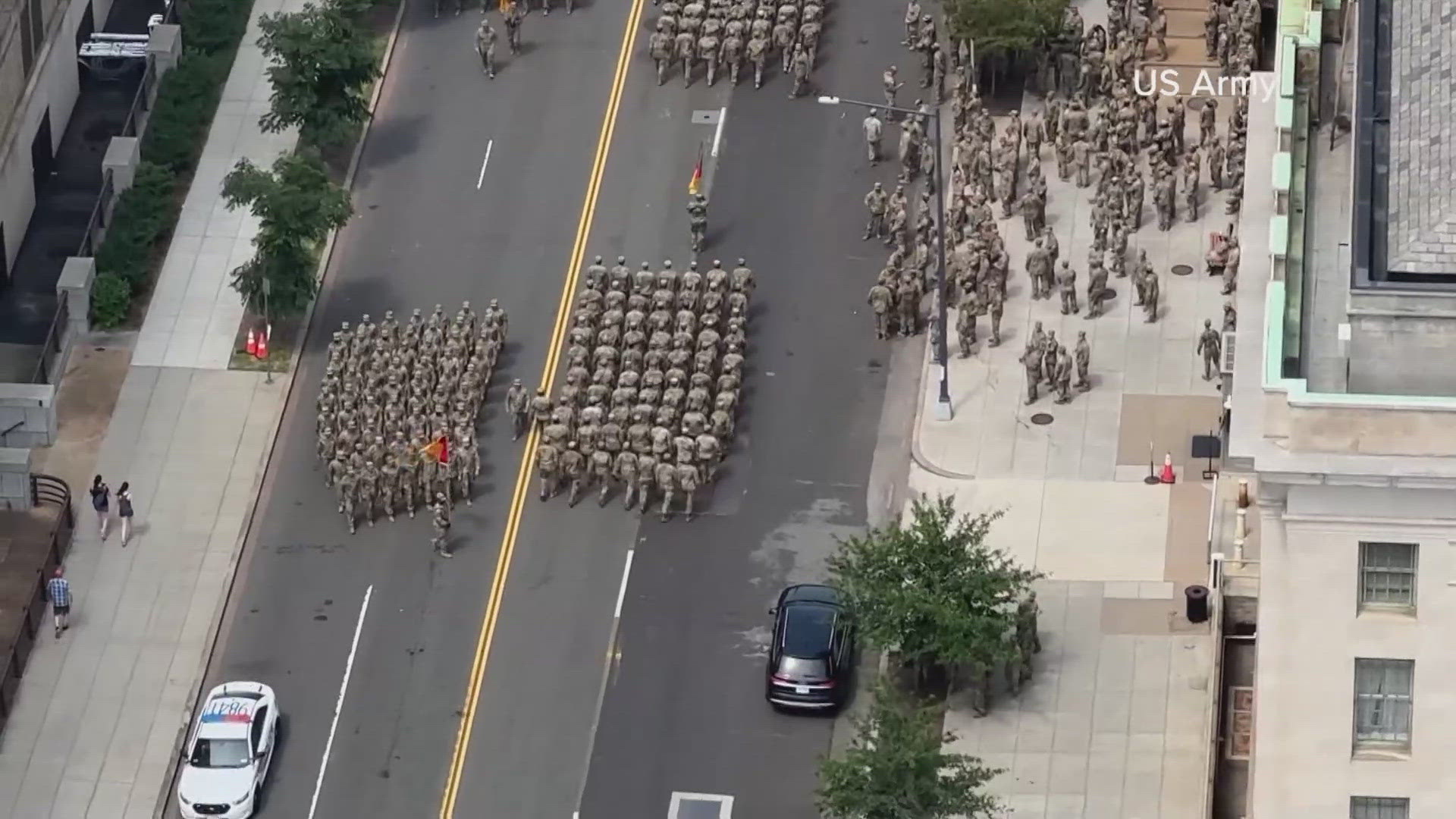 Events scheduled around the parade include a wreath-laying ceremony at Arlington National Cemetery.