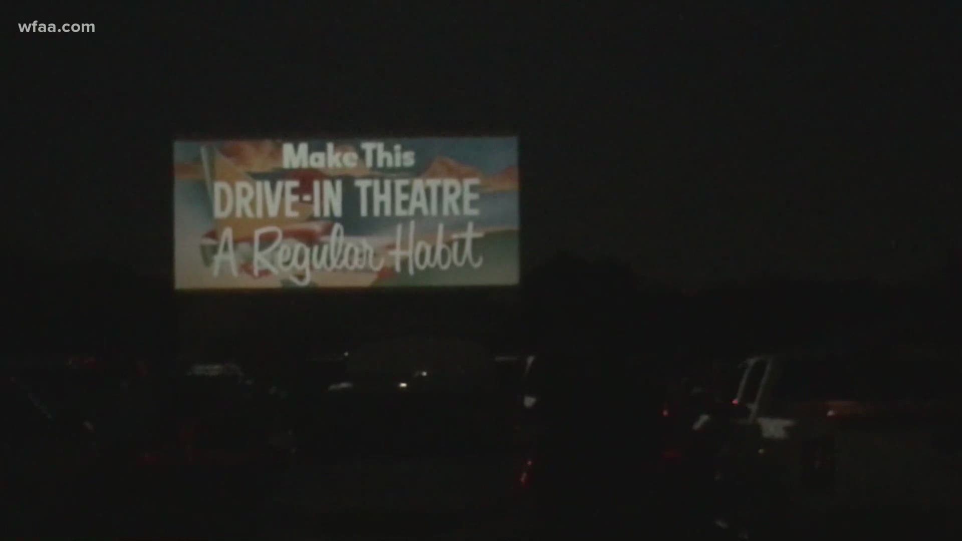 Old WFAA stories preserved in the Jones Film Collection at SMU chronicle the slow decline of area drive-ins in the Dallas-Fort Worth area before COVID-19.