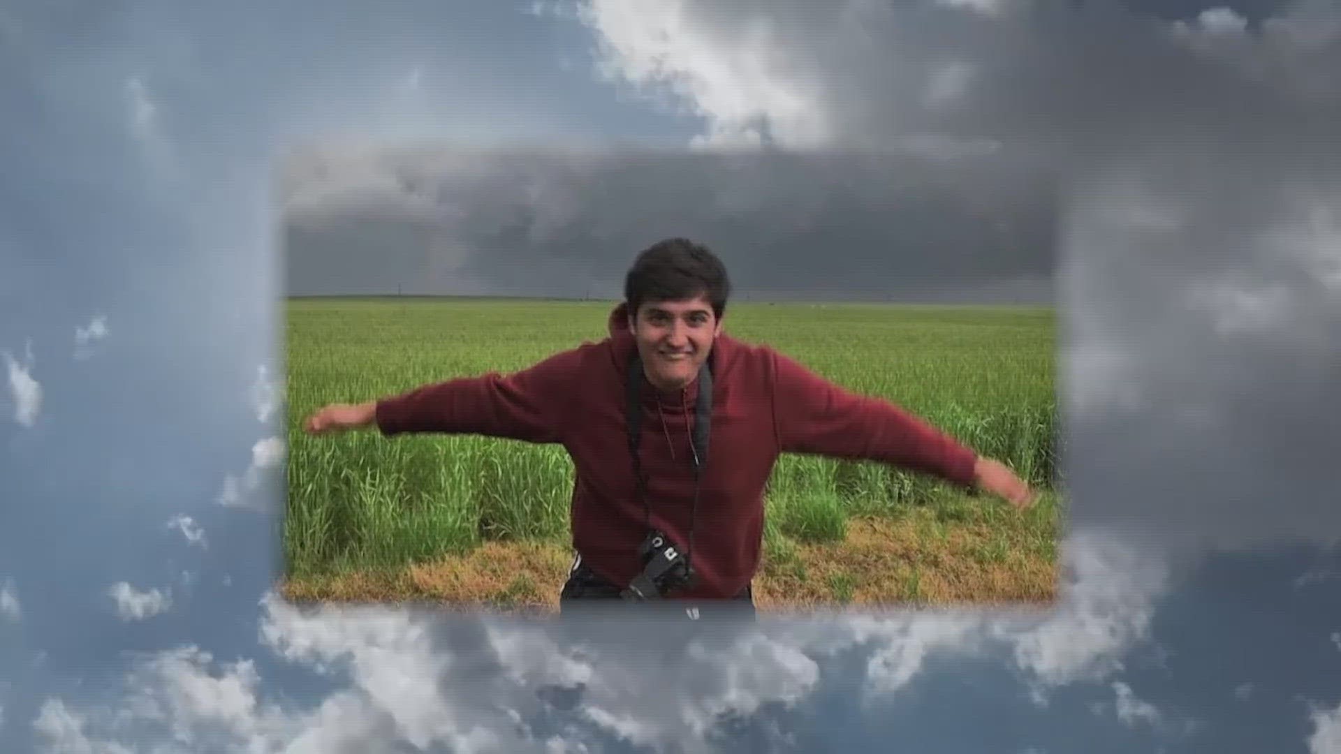 Nic Nair graduated from Hebron High School and had dreams of becoming a meteorologist when he and two other students died chasing storms last year.