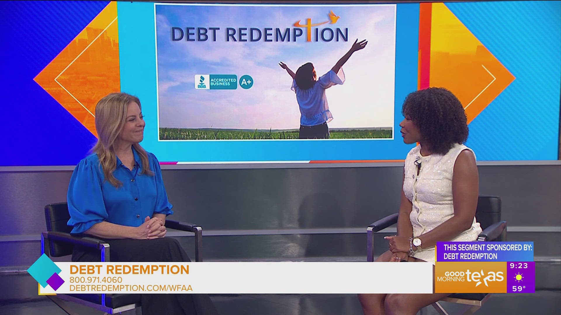 This segment is sponsored by: Debt Redemption