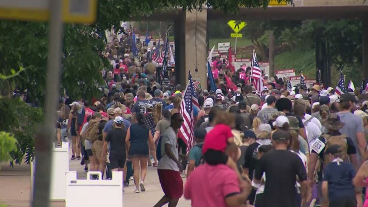Carry The Load: Thousands walking to remember fallen heroes on Memorial Day weekend
