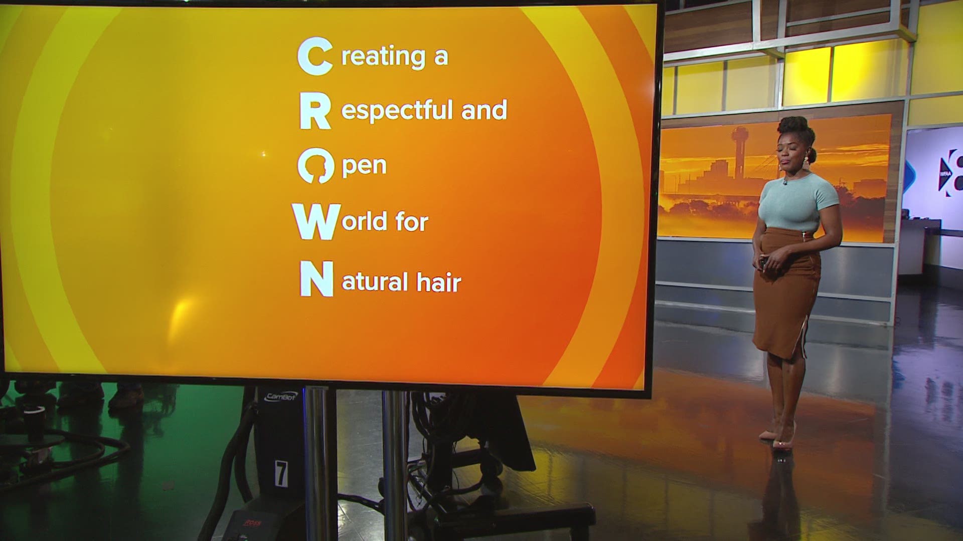 State representatives & other advocates will gather at the Texas Capitol Tuesday to push for the CROWN Act to be passed. The act protects against hair discrimination