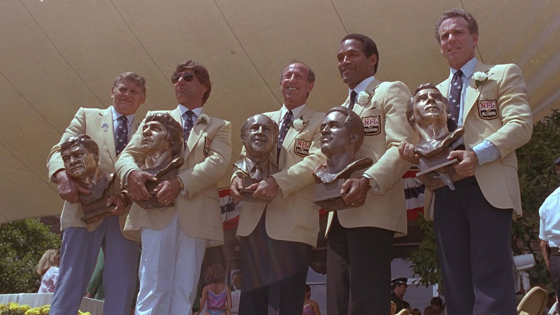 First Look: The Bronzed Bust - Pro Football Hall of Fame