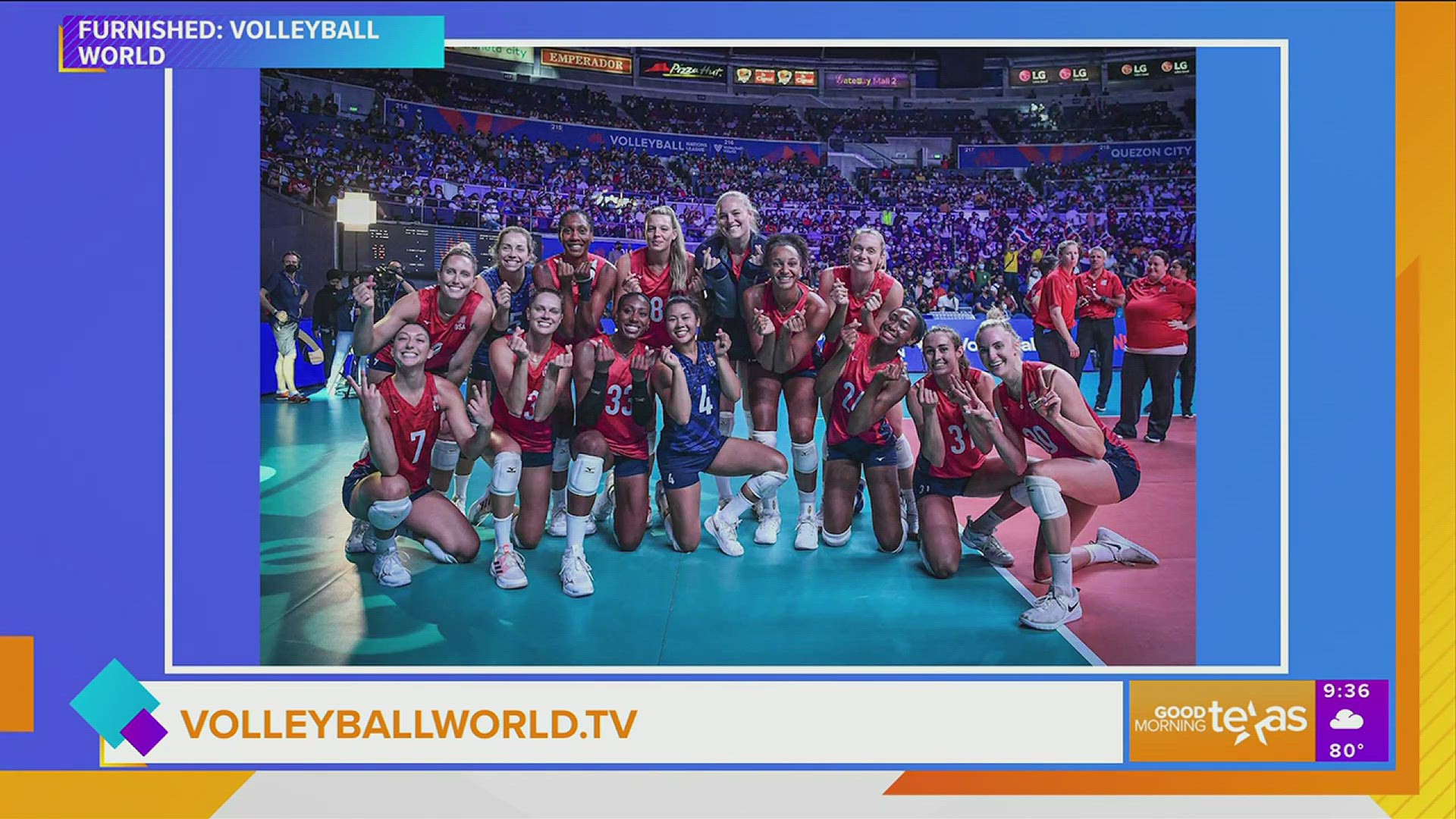 Team USA to Host Volleyball Nations League Womens Finals wfaa