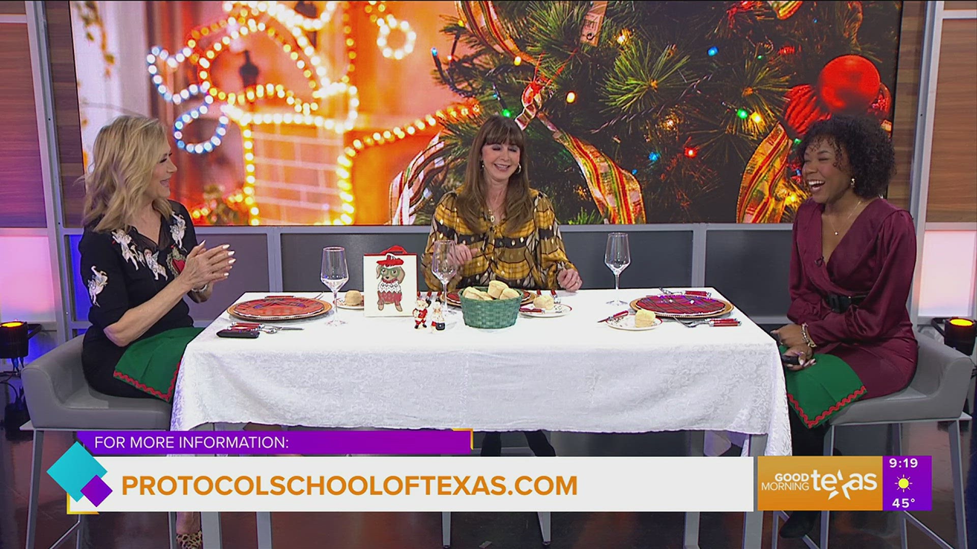 Diane Gottsman with the Protocol School of Texas offers rules of etiquette to follow at the holiday dinner table