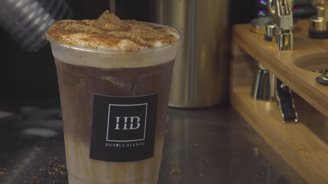 Blackowned Hustleblendz serves up cold brew from within shipping