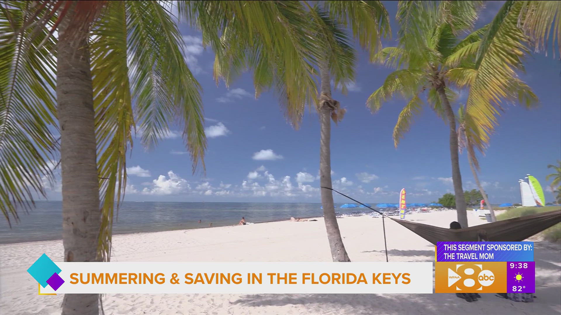 This segment is sponsored by The Travel Mom. Go to visitfloridakeys.com and thetravelmom.com for more information.