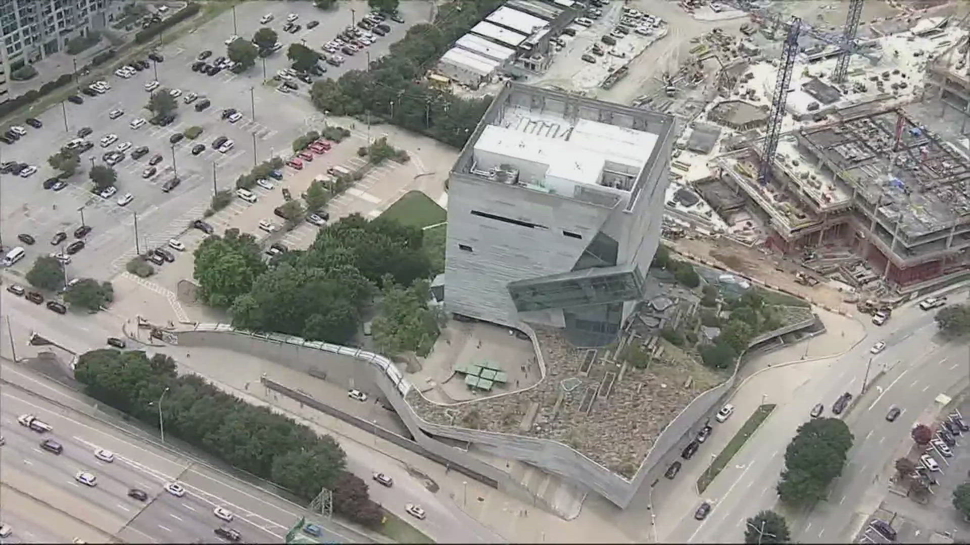 Museum officials say an unarmed person got inside the museum early Tuesday morning while it was closed, causing only minor damage.