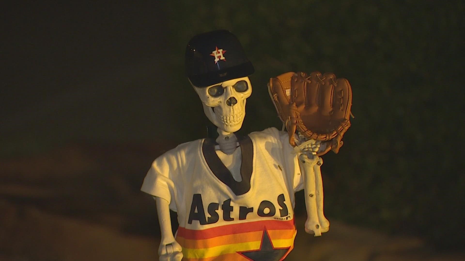 Halloween 2022 with Astros in the World Series! So what better